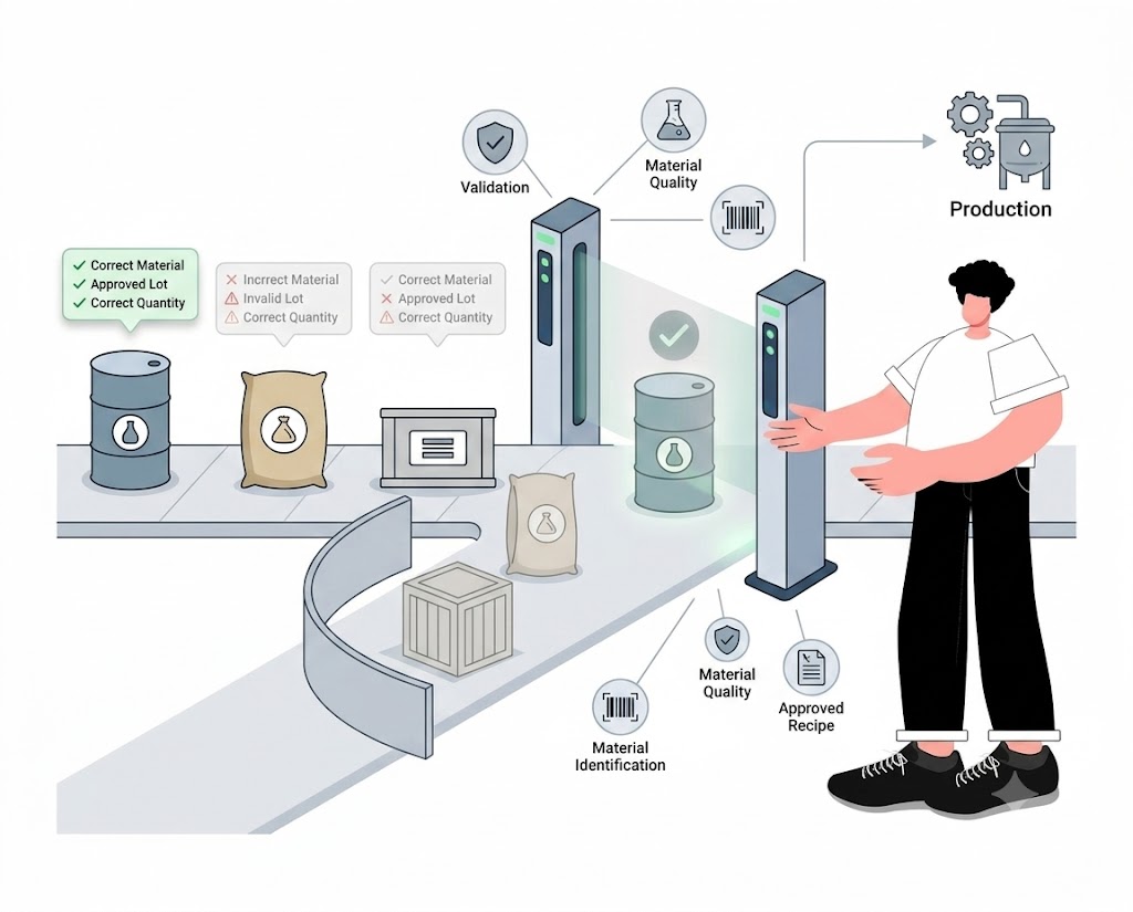 Intelligent Material Verification