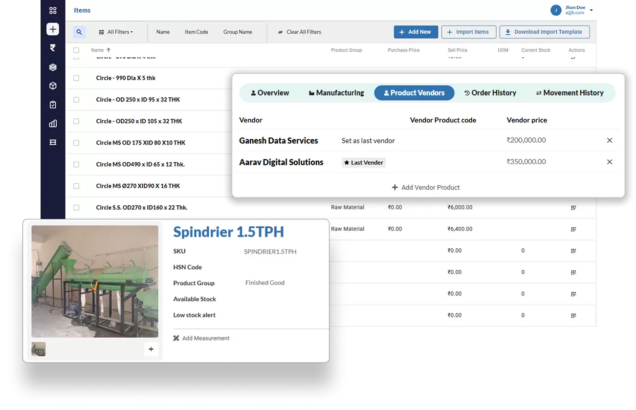 Inventory Management – Optimize Stock Levels and Reduce Wastage